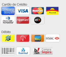 Aceitamos todos os Cart�es e Boleto