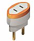 Adaptador de Tomada chato para redondo - Daneva