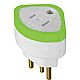 Adaptador de Tomada 2P+T  - DANEVA